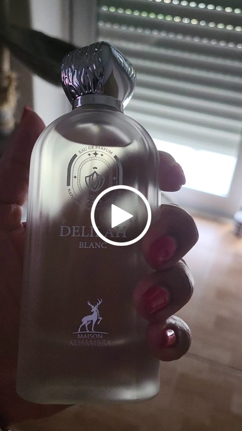 Customer video review of PERFUME DELILAH BLANC MAISON ALHAMBRA - 100ML