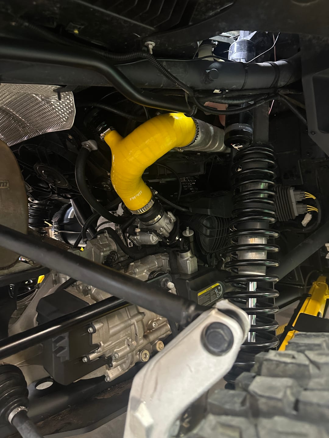 Customer photo review of RPM Can-Am Maverick R Blow Off Valve (BOV) Kit 2024+