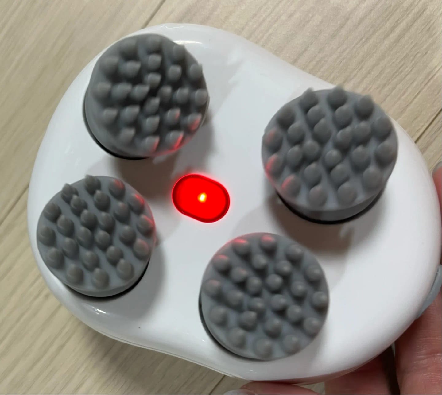 Customer photo review of Electric Hair & Scalp Massager