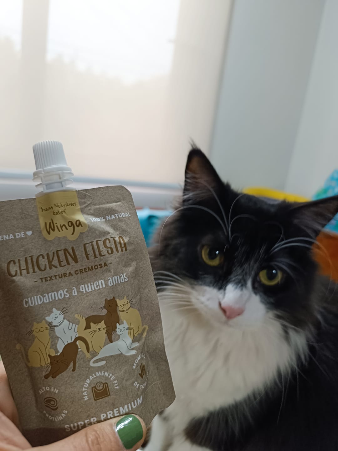 Customer photo review of Mantequilla de almendras