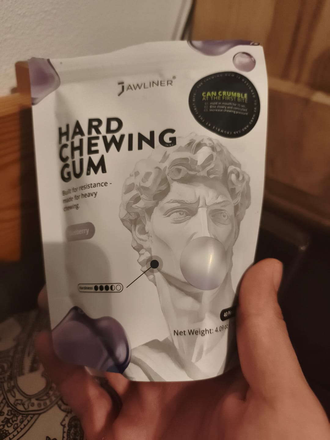 Customer photo review of Hard Gum