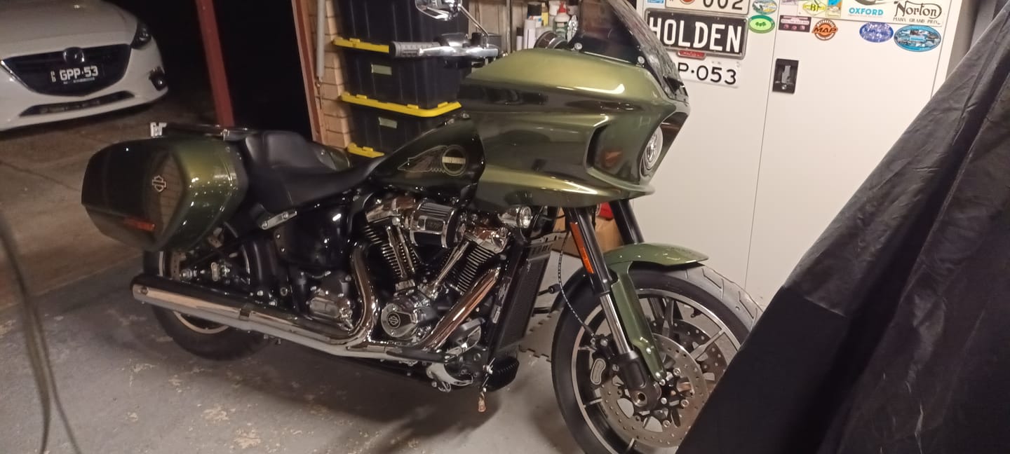 Customer photo review of Harley Davidson Low Rider ST 117 2025-2026 Rad Guard