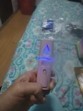 Customer photo review of Nano Facial Steamer & Humidifying Sprayer