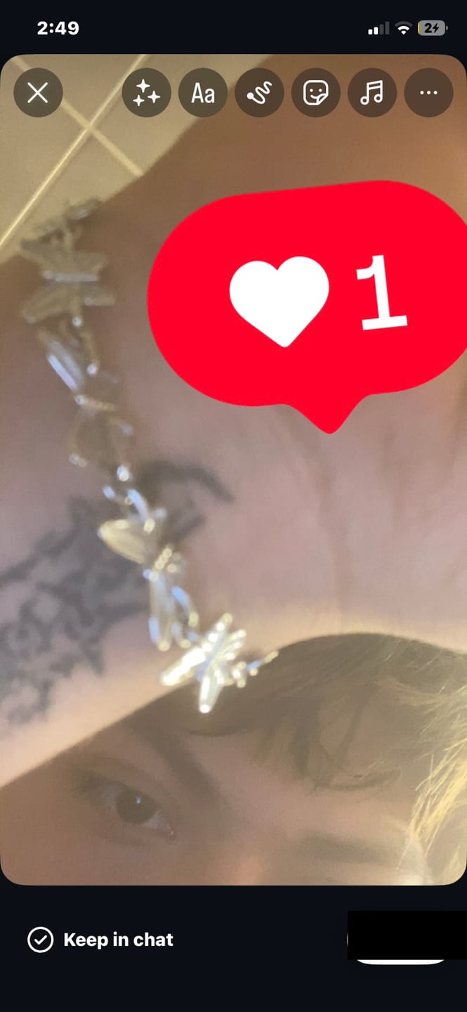 Customer photo review of BUTTERFLY BRACELET (ADJUSTABLE)