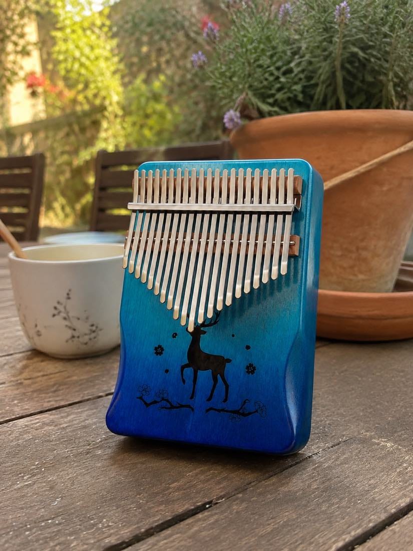 Customer photo review of Kalimba 21 Tasten - Mahagoni Deluxe