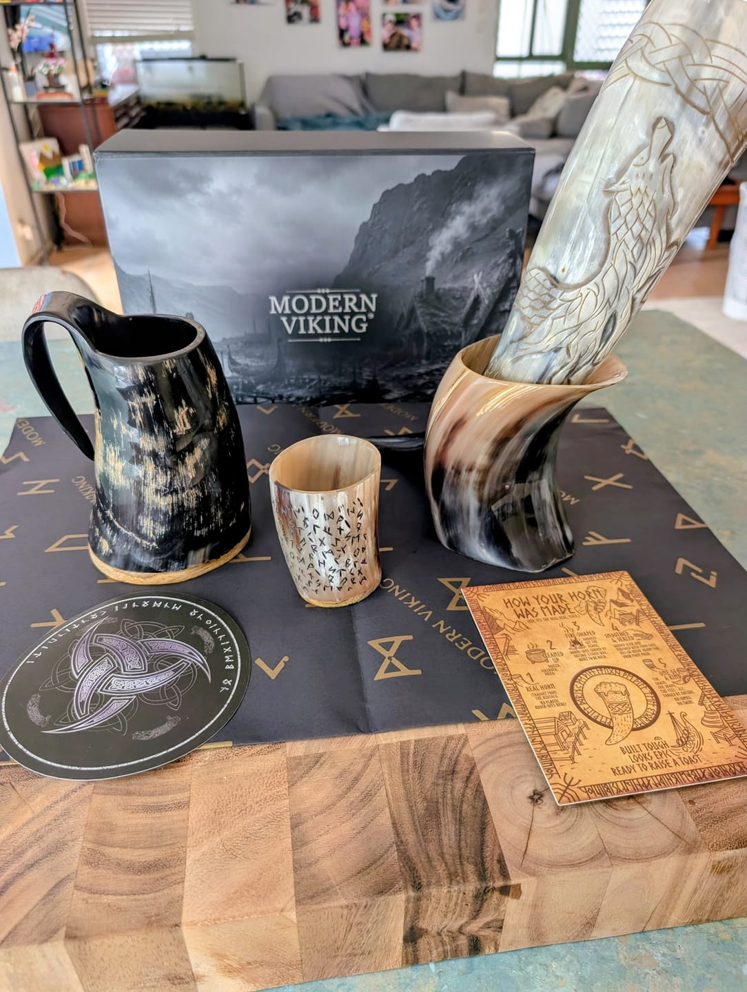 Customer photo review of Caffeine Warrior Gift Set