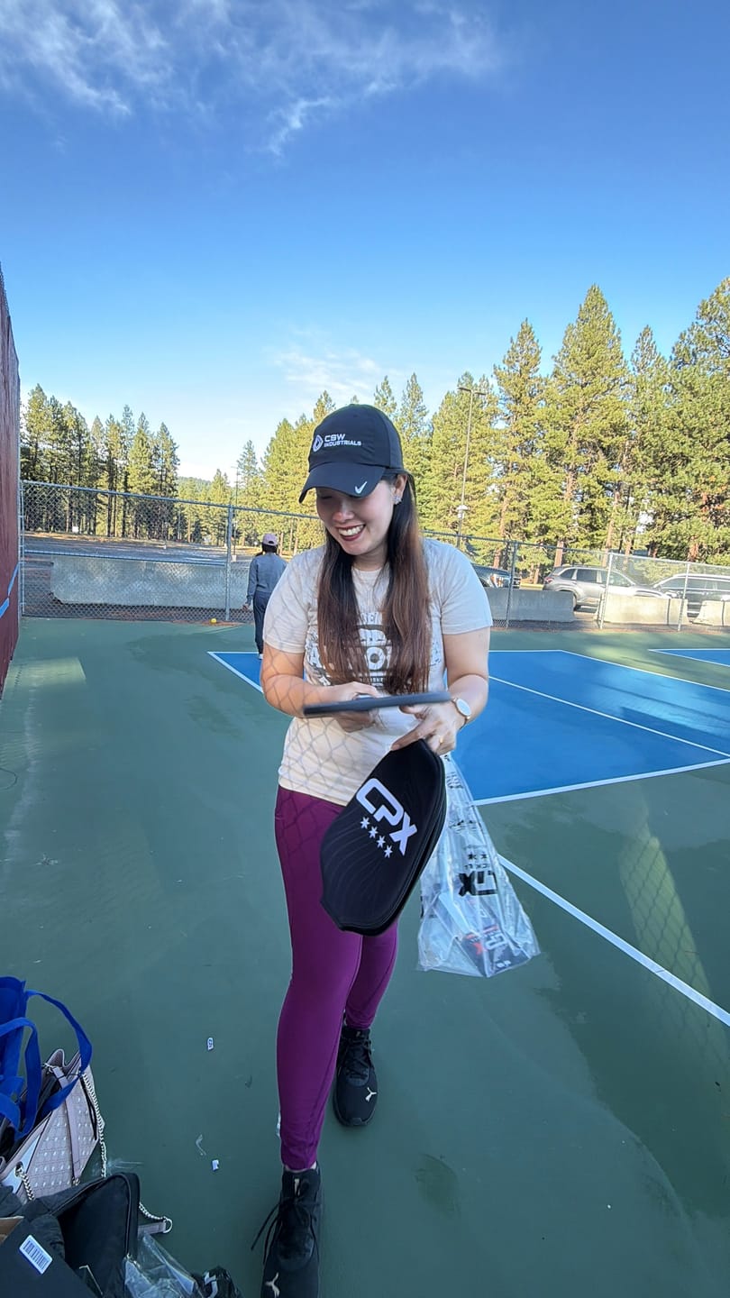 Customer photo review of CPX40 8 Pickleball Pack