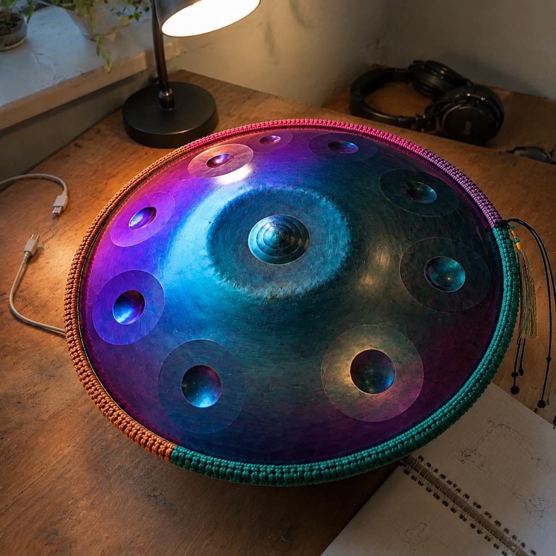 Customer photo review of Handpan Kurd D-Moll 10 Noten - Infinity-Design