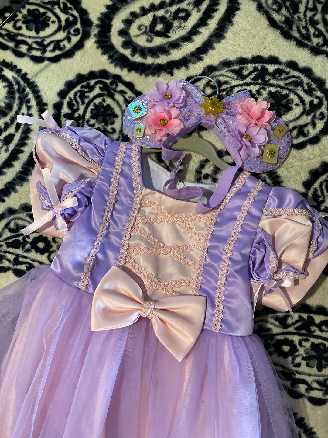 Customer photo review of Violet Dreams Baby Ears
