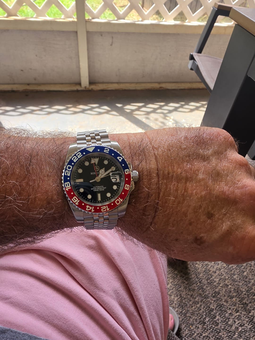 Customer photo review of BERSIGAR LUXAURA 1662 Rose Oyster