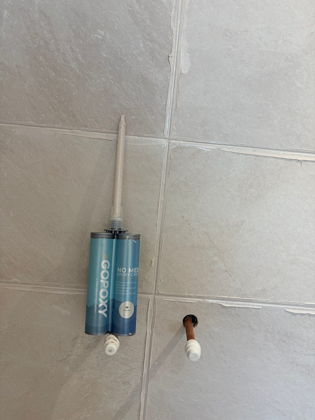 Customer photo review of GoPoxy Epoxy Grout