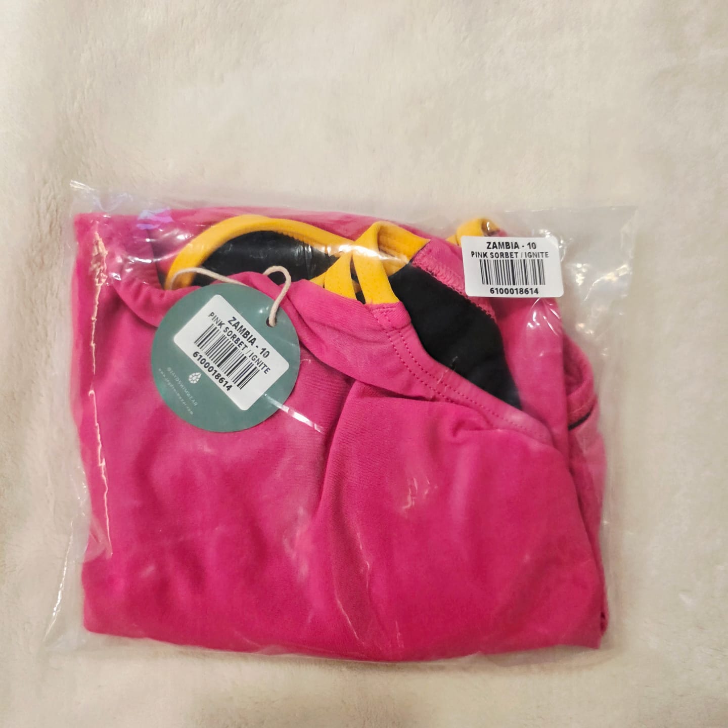 Customer photo review of ZAMBIA ONE PIECE - Pink Sorbet | Ignite