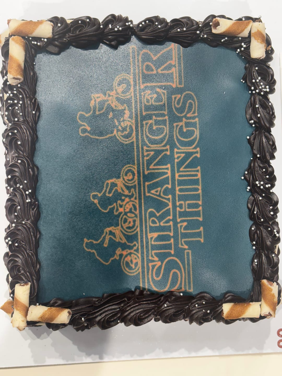 Customer photo review of Customized Photo Cake
