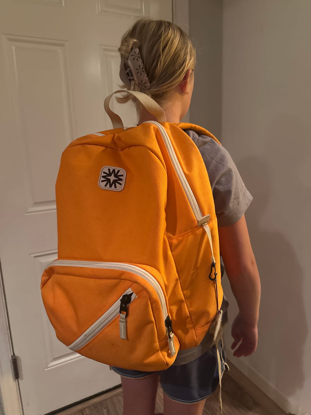 Customer photo review of Tommy Pack Hunter Orange