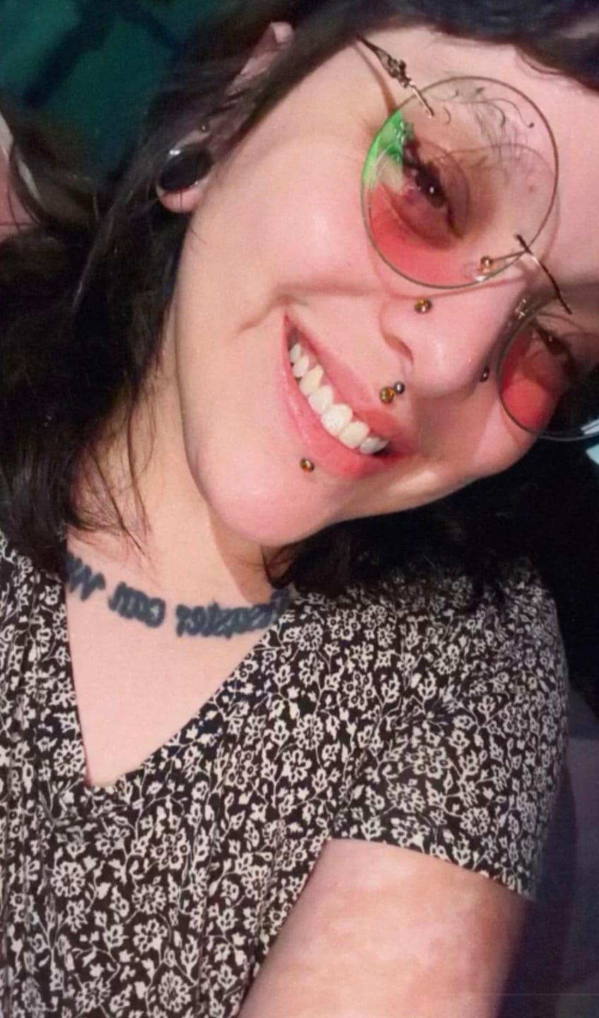 Customer photo review of Willow Eyeglasses