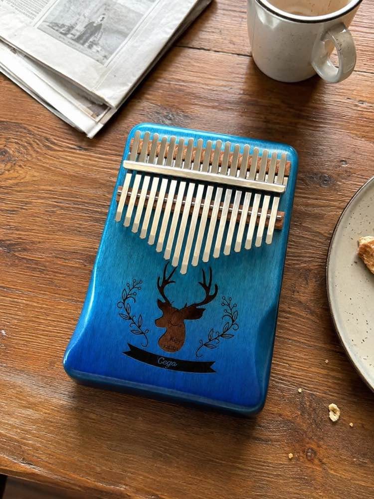 Customer photo review of Kalimba 17 Tasten - Mahagoni, Rentier-Design
