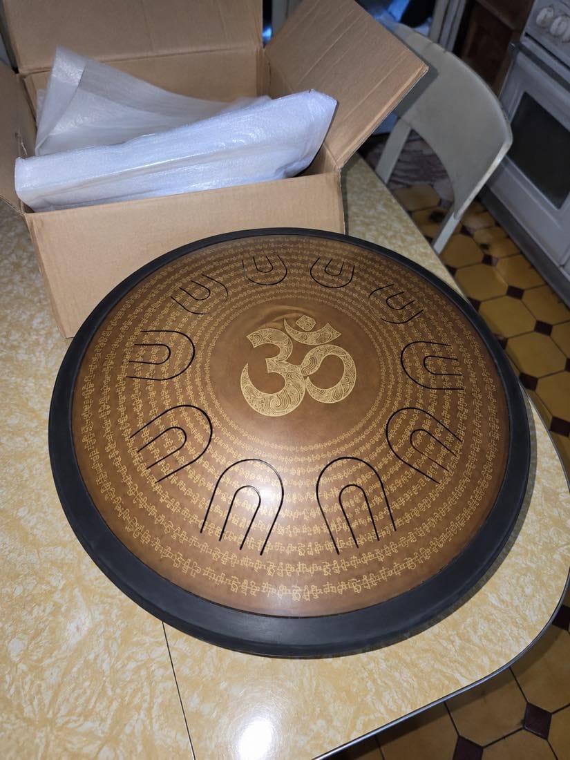 Customer photo review of Zungentrommel 9-11 Noten - Om-Gravur
