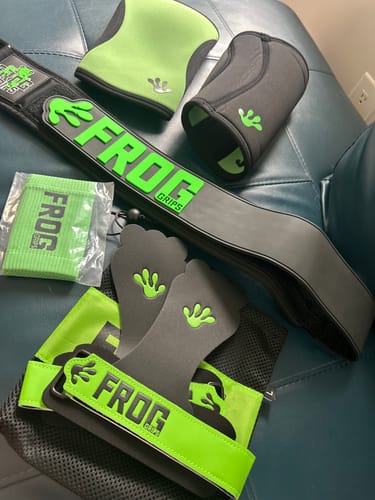 Customer photo review of FROG GRIPS® BASE HD - Fingerless Green