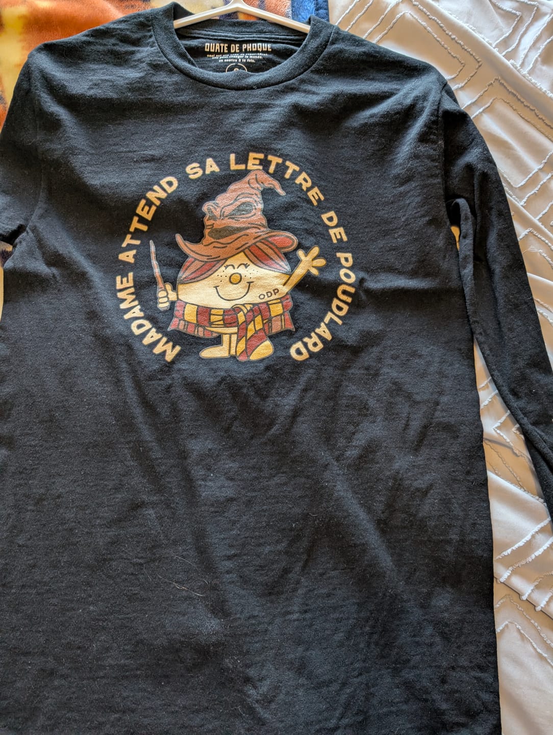 Customer photo review of Longsleeve Madame Poudlard