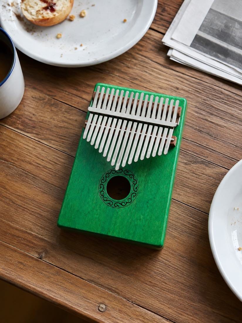 Customer photo review of Kalimba 17 Tasten - Mahagoni, Grün