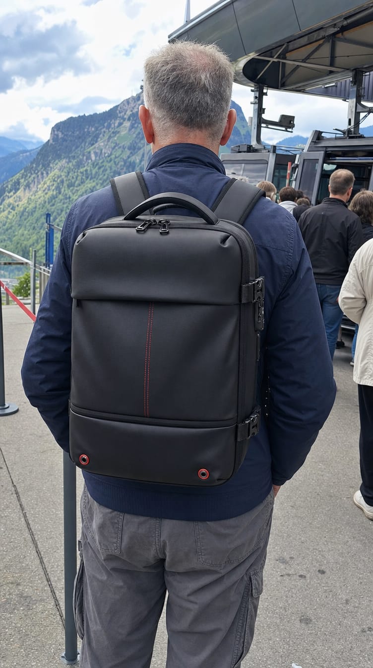 Customer photo review of VAULTBAG® Original Under Seat 40L (Ryanair/easyJet)