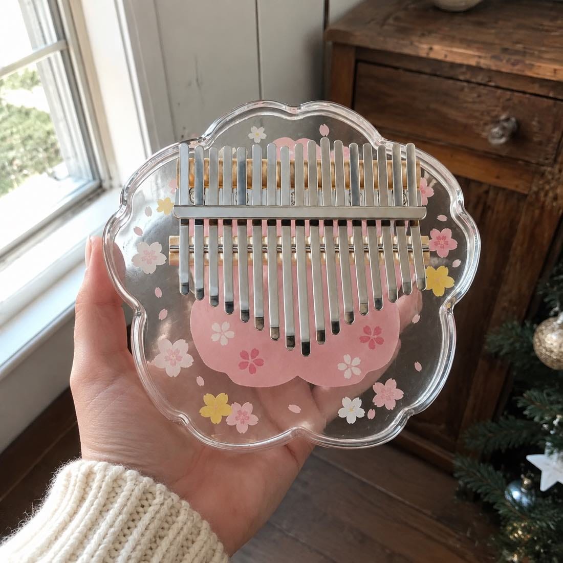 Customer photo review of Kalimba 17 Tasten - Acryl, Design-Edition