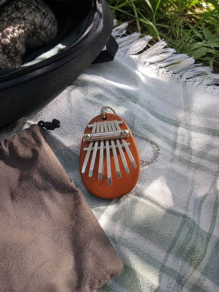 Customer photo review of Kalimba 8 Tasten - Mahagoni, Pentatonisch Klassik