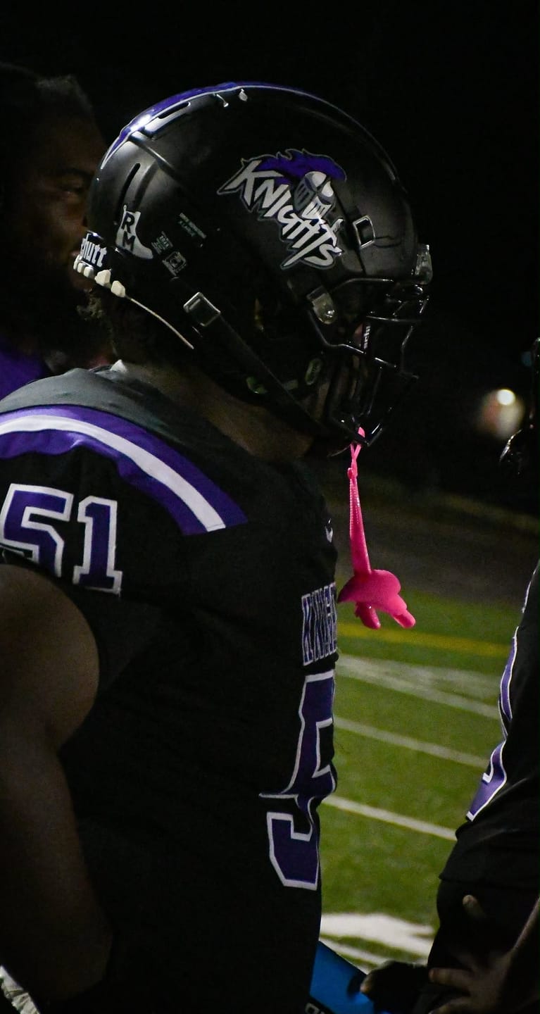 Customer photo review of Phenom Elite Hexa-Flow 4.0 Football Mouthguard – Team Color Edition (Adult & Youth)