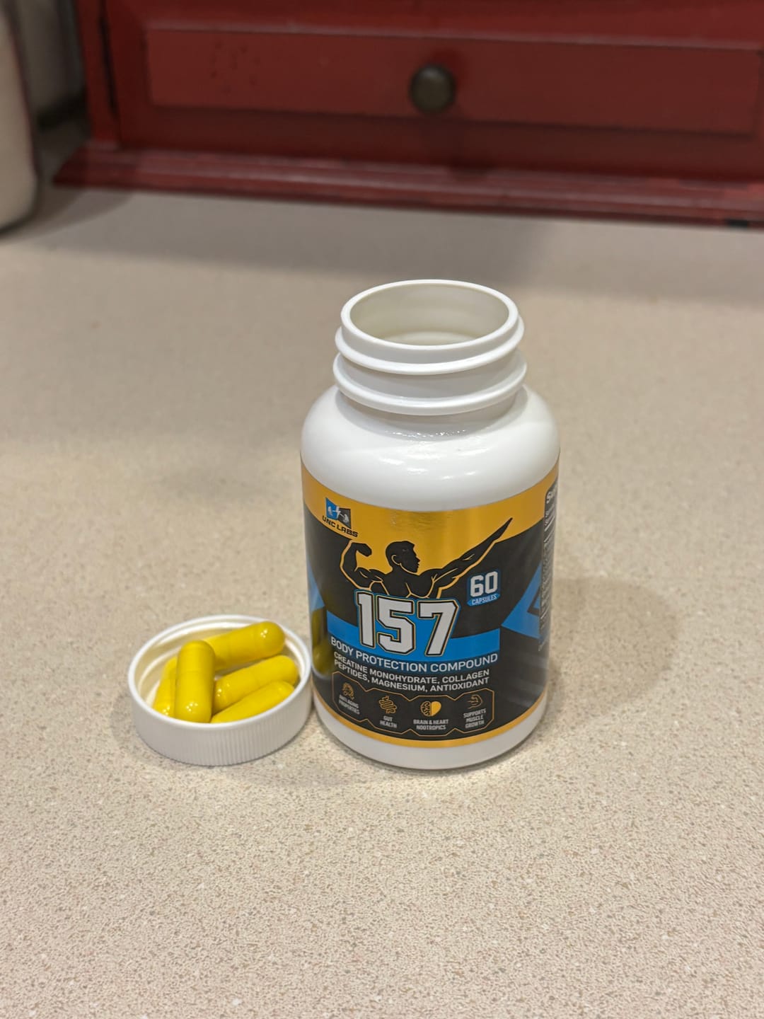 Customer photo review of UNC LABS BPC-157-Body Protection Compound Oral Capsules