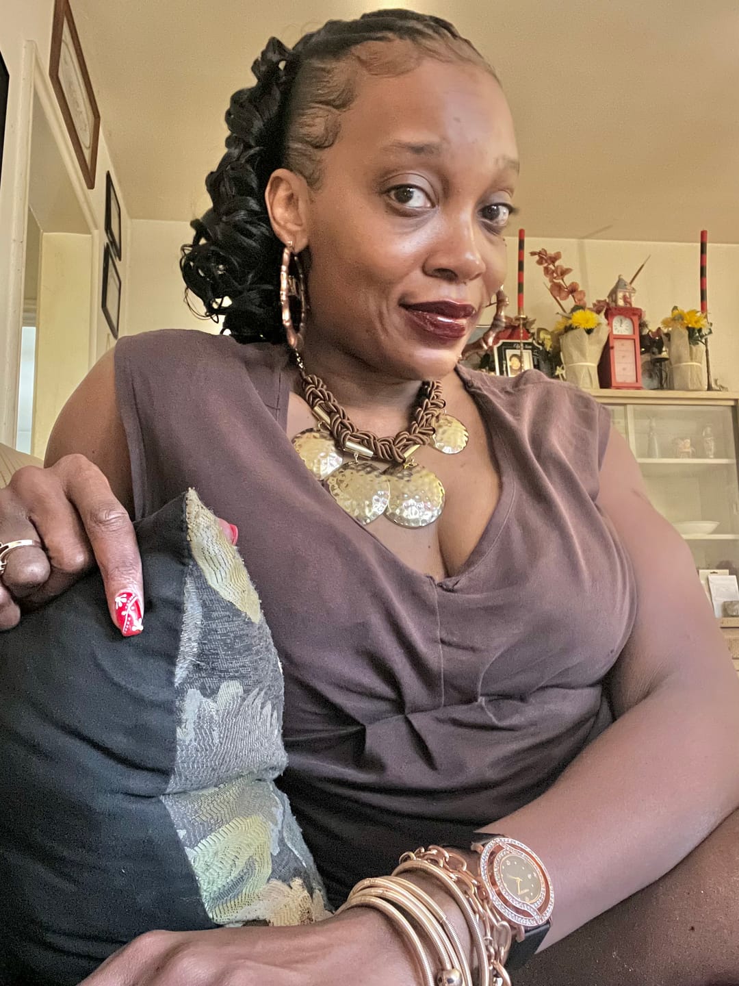 Customer photo review of Freetress YAKY CANDY CURL Ponytail