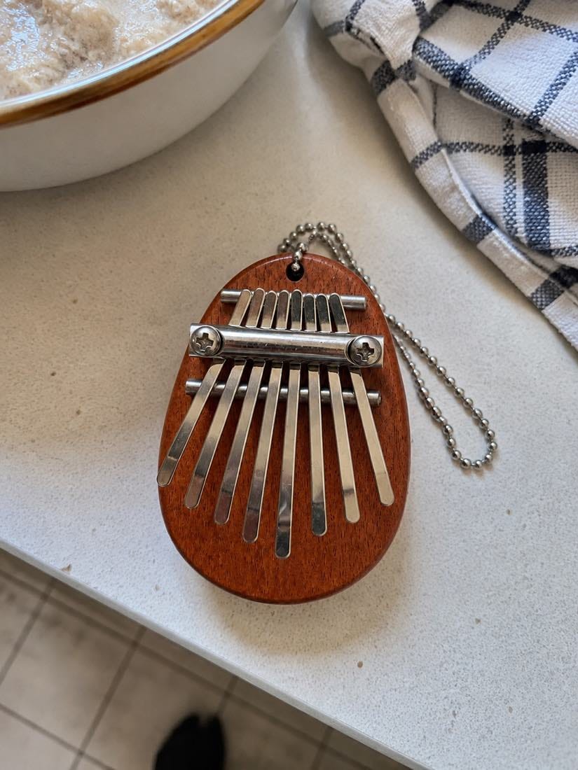 Customer photo review of Kalimba 8 Tasten - Mahagoni, Pentatonisch Klassik
