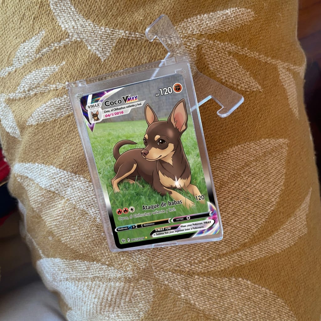 Customer photo review of Carta Personalizada de tu Mascota