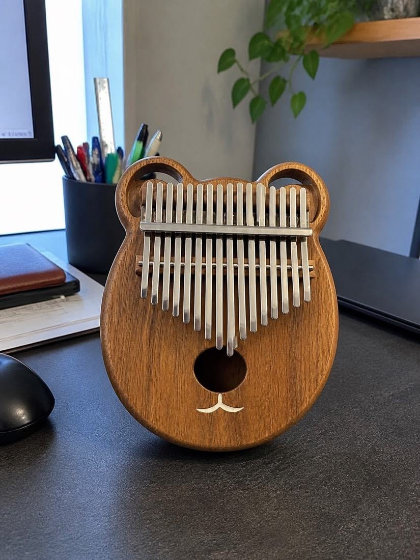 Customer photo review of Kalimba 17 Tasten - Walnussholz, Massivholz