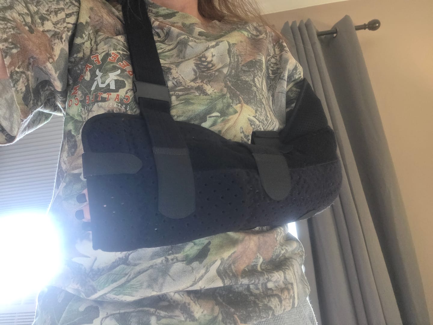 Customer photo review of Bison Stampede Camo T-Shirt