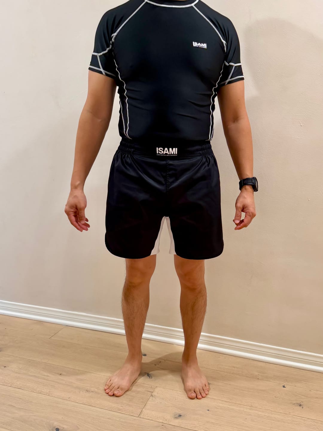 Customer photo review of Isami Stretch Fight Shorts