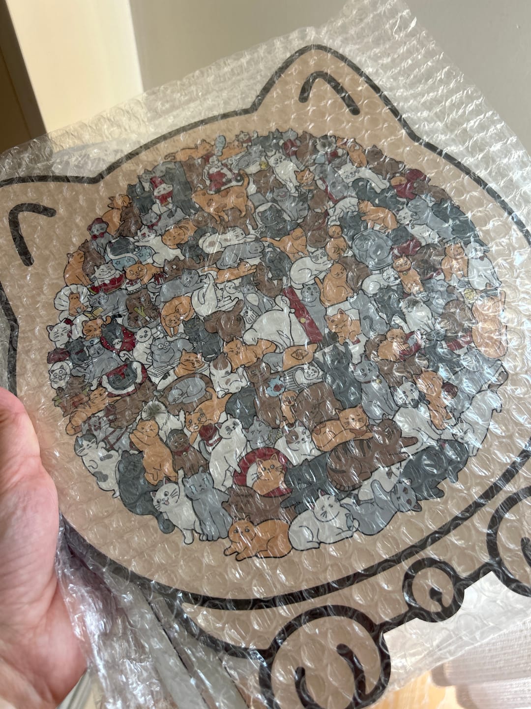 Customer photo review of PuzzPati® Ahşap Kedi Puzzle