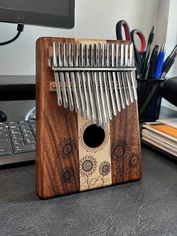 Customer photo review of Kalimba 17 Tasten - Akazienholz, Mbira Style