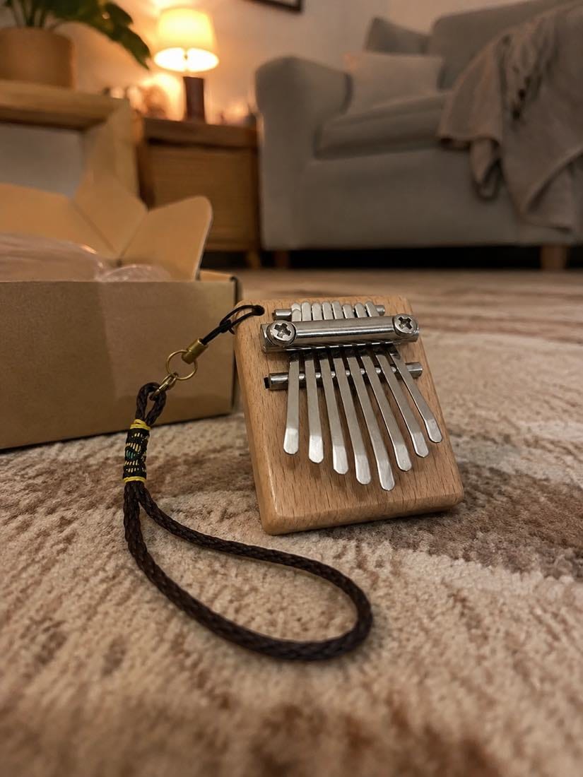 Customer photo review of Kalimba 8 Tasten - Walnussholz, Mini