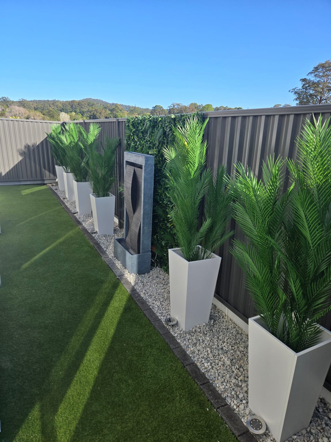 Customer photo review of Real Touch Artificial Phoenix Palm Tree UV Resistant 180cm