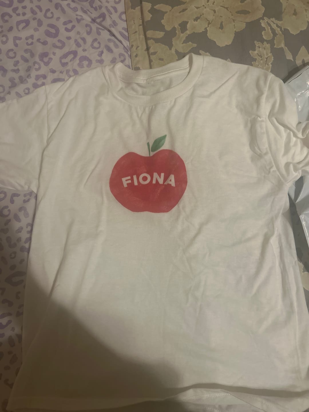 Customer photo review of Fiona Apple Baby Tee