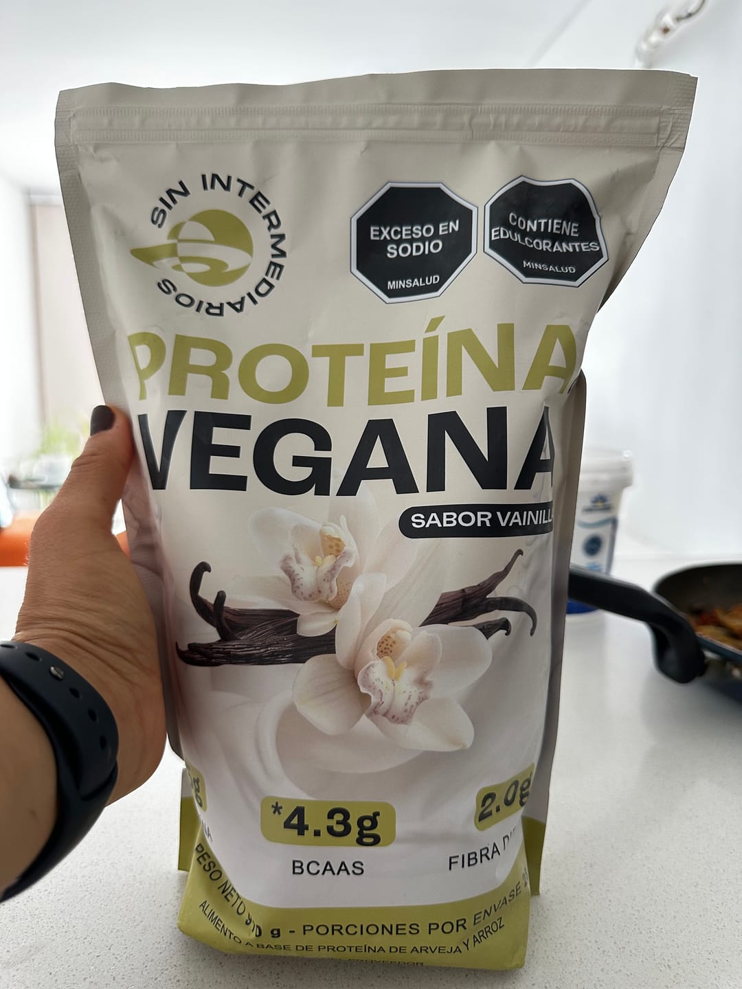 Customer photo review of Proteína Vegana