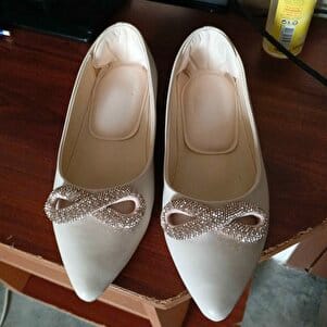 Customer photo review of ELME® - Topuk Vurma Önleyici ve Daraltma Pedi — Ayakkabı İçi Koruyucu