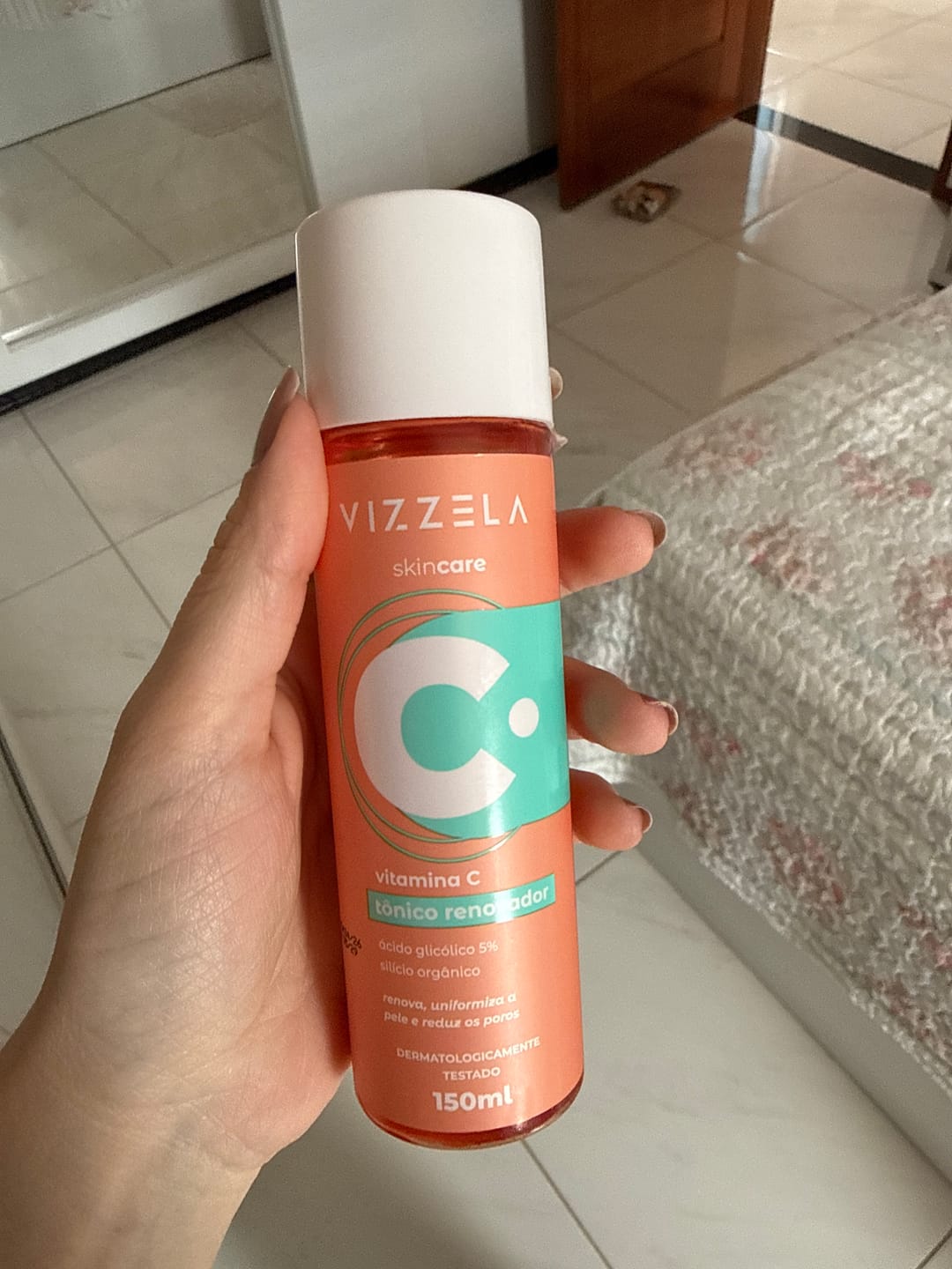 Customer photo review of Tônico Vitamina C - Vizzela