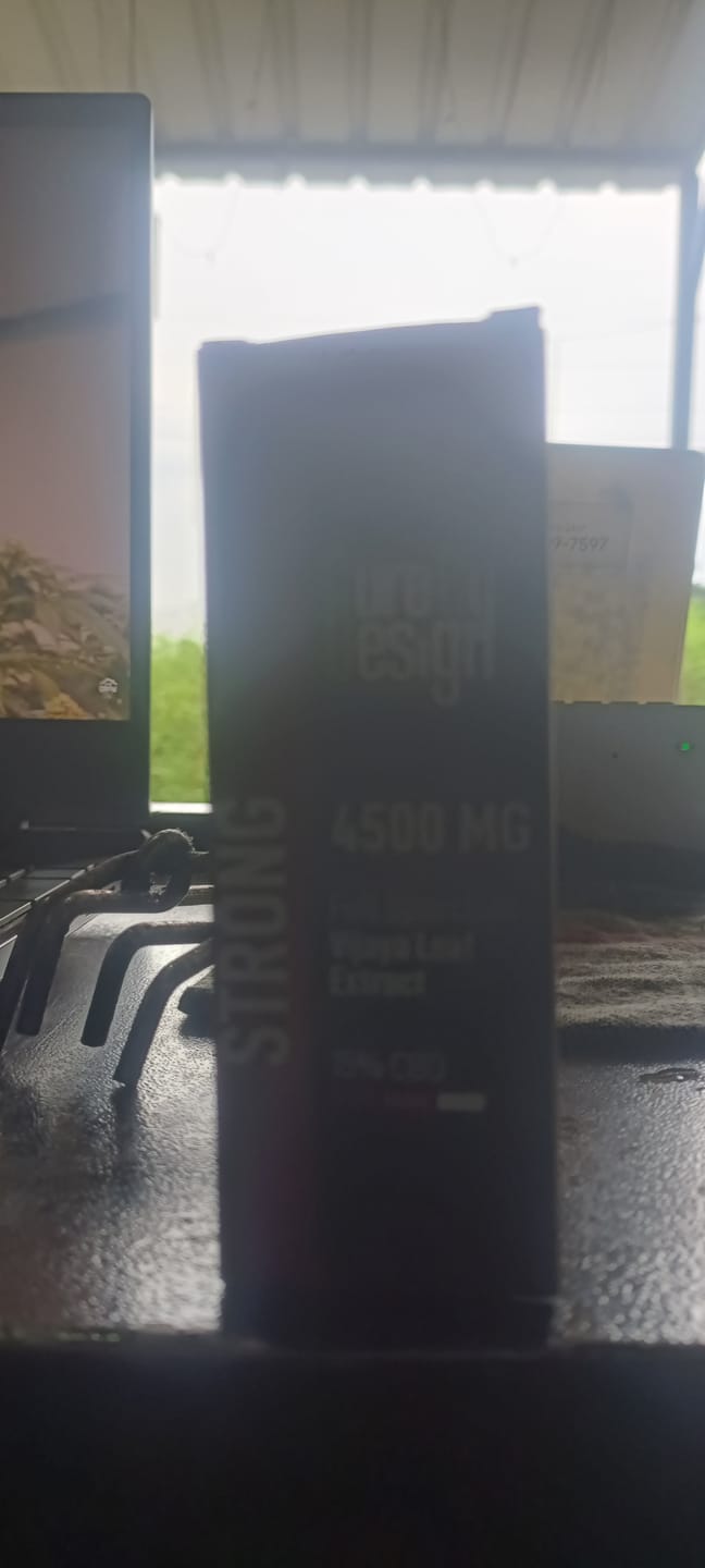 Customer photo review of Cure By Design - Full-Spectrum Medical Cannabis Leaf Extract 4500 MG Strong