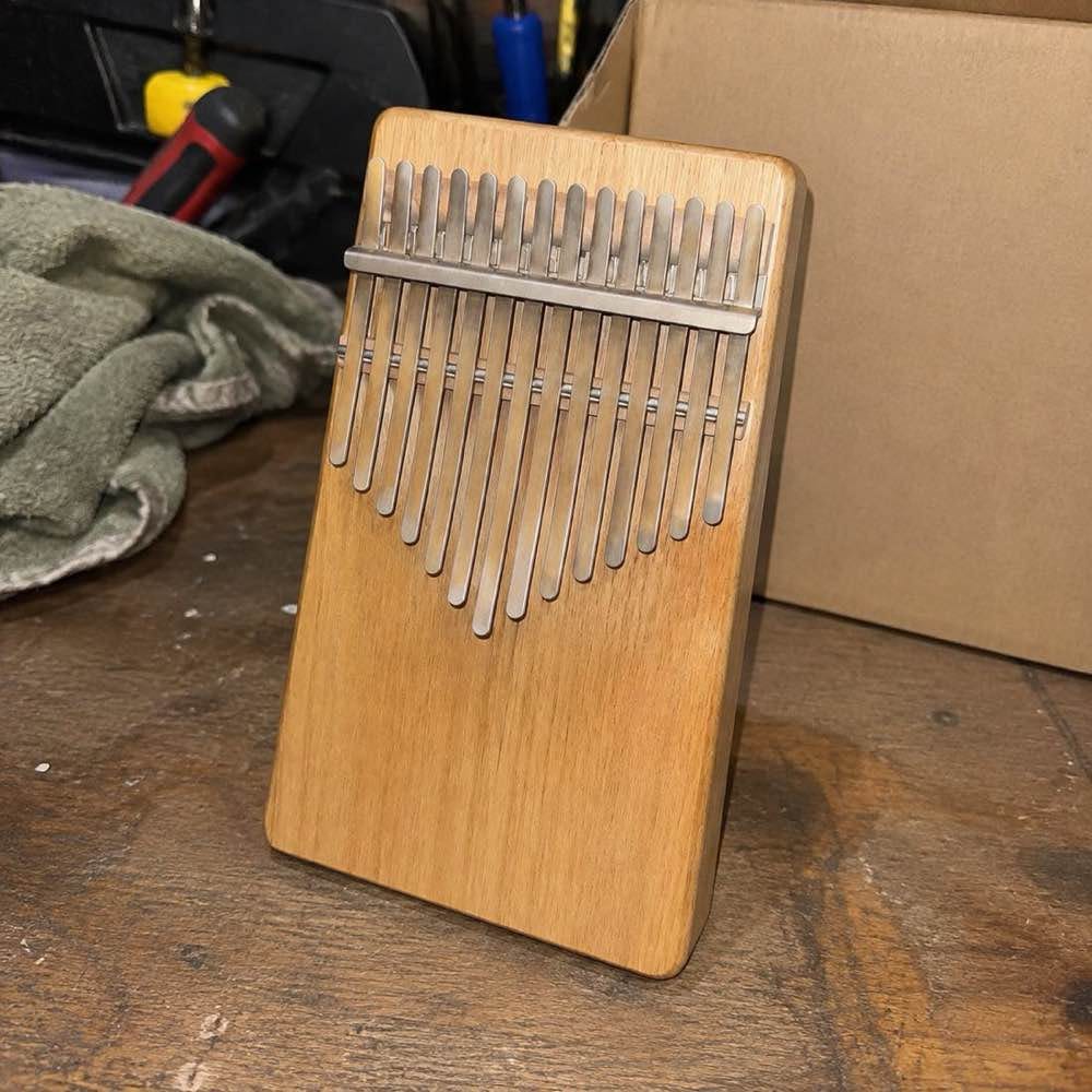 Customer photo review of Kalimba 15 Tasten - Kampferholz