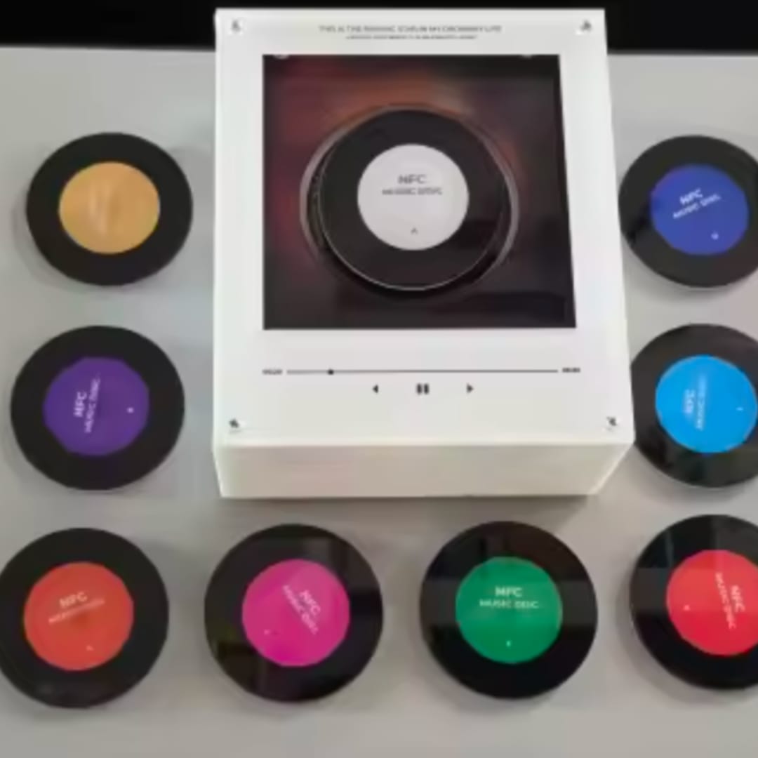 Customer photo review of Reproductor de Música NFC para Nevera