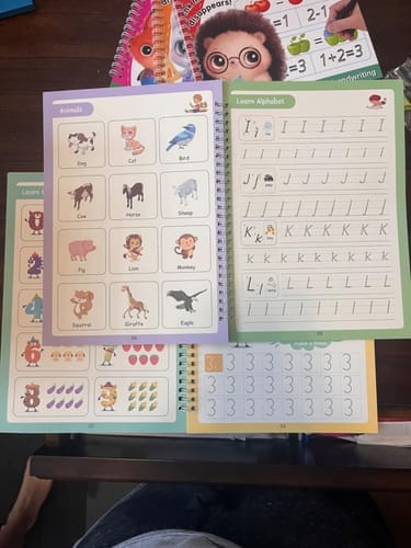 Customer photo review of LumoTrace™ Workbook: Give your child a head start