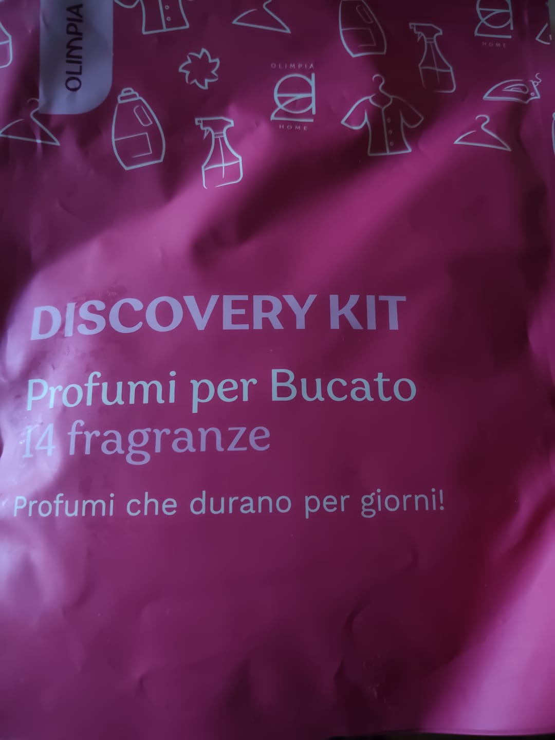 Customer photo review of Discovery Kit Laundry Collection – 14 Fragranze da scoprire