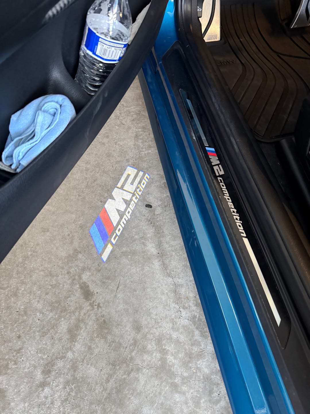 Customer photo review of BMW F SERIES DOOR LIGHTS