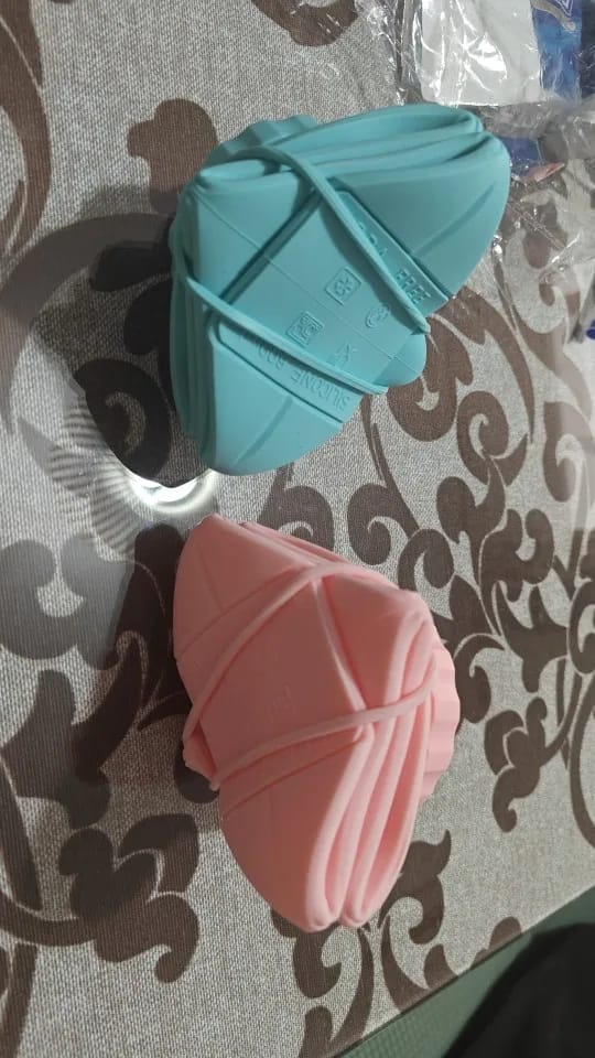 Customer photo review of Foldable Silicone Water Bottle